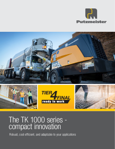 Thomkatt TK 1000 Brochure US