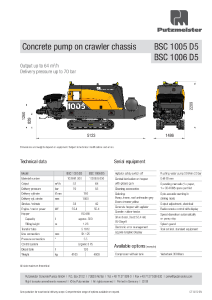 BSC 1005/1006 D5 Data Sheet EN