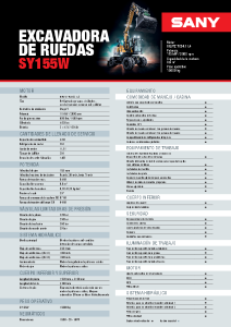 SY155W Ficha Técnica ES