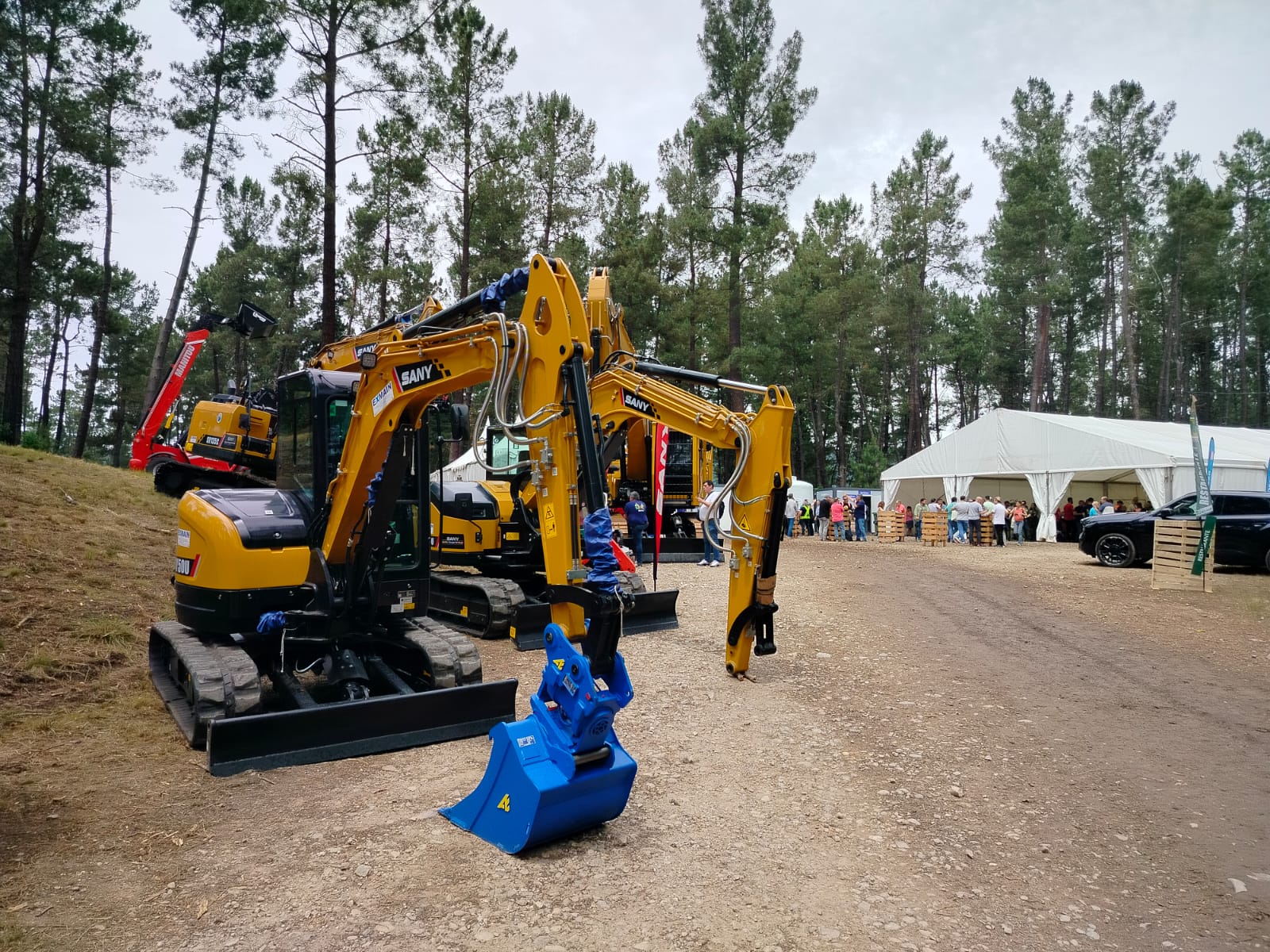 Exmain participa en Asturforestal 2025 con innovación y tecnología SANY para sector forestal