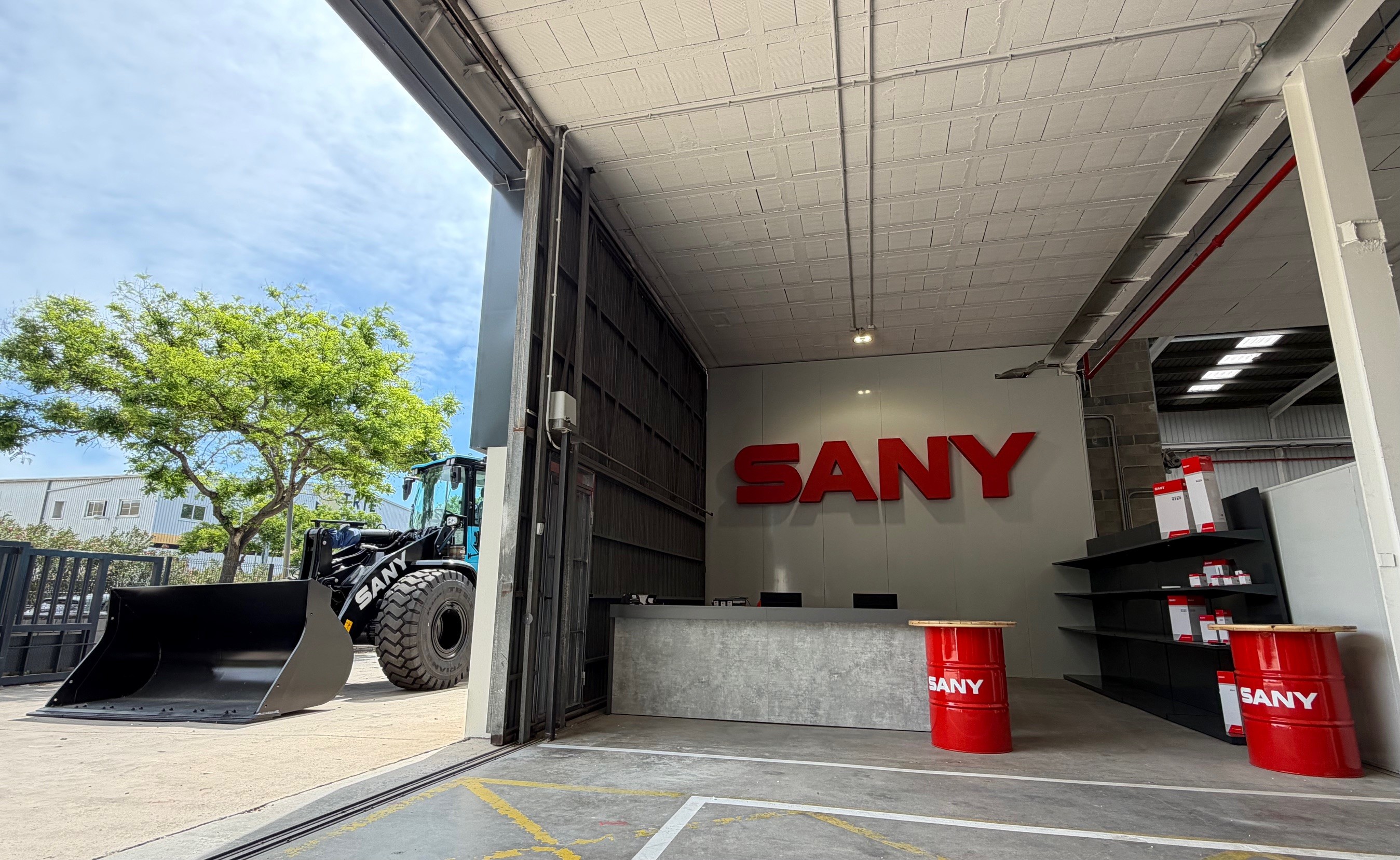SANY abre su nuevo Sales and Service Center en Barcelona y acelera su crecimiento en el mercado español