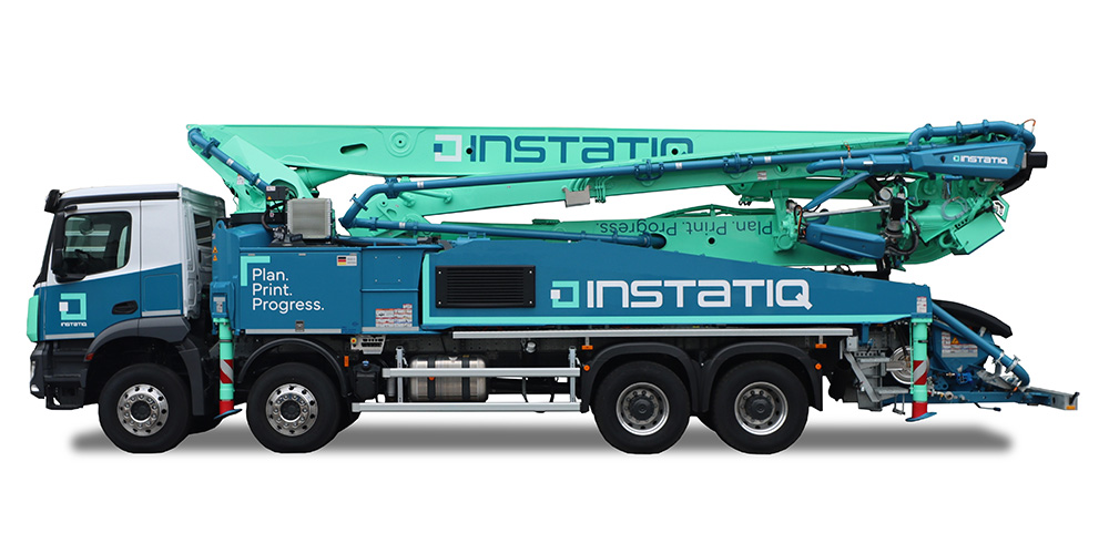 INSTATIQ - efficient and economical concrete walls from the 3D printer
